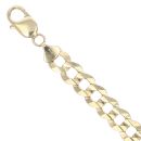 9ct Yellow Gold Curb Bracelet 7.5"