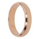 18ct Yellow Gold Plain Wedding Band 4mm