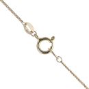 9ct Yellow Gold 0.20ct Brilliant Cut Diamond and Mother Of Pearl Pendant and Chain 20"