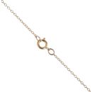 9ct Yellow Gold 0.20ct Brilliant Cut Diamond and Tanzanite Pendant and Chain 18"