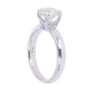 14ct White Gold 1.15ct Brilliant Cut Diamond Solitaire Ring