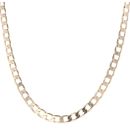 9ct Yellow Gold Curb Chain 22"