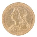 1893 Victoria Jubilee Head UK Full Soverign Coin