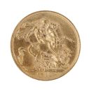 1912 George V Large Head UK Full Sovereign Coin