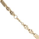 9ct Yellow Gold Stars and Bars T-Bar Chain 26"