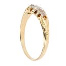 14ct Yellow Gold 0.50ct Diamond Five Stone Ring