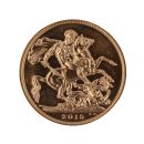 2015 Elizabeth II Fifth Portrait UK Full Sovereign Coin