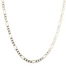 9ct Yellow Gold Figaro Chain 20"
