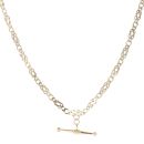 9ct Yellow Gold Celtic T-Bar Chain 18"