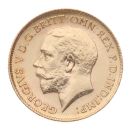 1914 George V Large Head UK Half Sovereign Coin