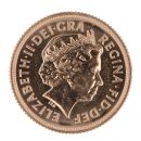 2013 Elizabeth II Fourth Portrait UK Full Sovereign Coin