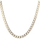 9ct Yellow Gold Curb Chain 24"