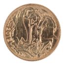 2012 Elizabeth II Fourth Portrait UK Full Sovereign Coin