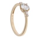 9ct Yellow Gold Cubic Zirconia Ring