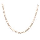 9ct Yellow Gold Figaro Chain 22"