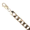 9ct Yellow Gold Curb Bracelet 8.5"