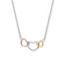 Angel Whisperer With Love 3 Hearts Necklace