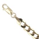 9ct Yellow Gold Curb Bracelet 8"