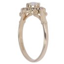 9ct Yellow Gold Sapphire and Opal Cluster Ring