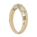 18ct Yellow Gold 0.40ct Princess Cut Diamond Fancy Ring
