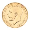 1913 George V Large Head UK Full Sovereign Coin