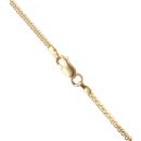 22ct Yellow Gold Flat Milan Chain 16"