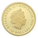 2018 Elizabeth II Fifth Portrait Australia Full Sovereign Coin