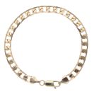 9ct Yellow Gold Curb Bracelet 7.5"