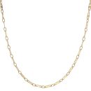 18ct Yellow Gold Anchor Chain 18"