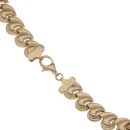 14ct Yellow And White Gold Floral Collarette