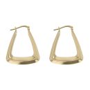 Gold Plated Silver Handbag Creole Earrings