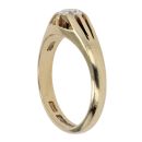 18ct Yellow Gold 0.55ct Old Cut Diamond Signet Ring