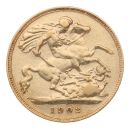 1902 Edward VII Large Head UK Half Sovereign Coin