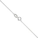 18ct White Gold 0.50ct Brilliant Cut Diamond Trilogy Pendant and Chain 18"
