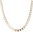 9ct Yellow Gold Curb Chain 20"