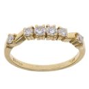 18ct Yellow Gold 0.35ct Brilliant Cut Diamond Fancy Ring