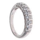 18ct White Gold 1.00ct Brilliant Cut Diamond Fancy Ring