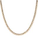 9ct Yellow Gold Rollerball Chain 20"