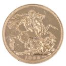 1909 Edward VII Large Head Australia Full Sovereign Coin