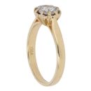 18ct Yellow Gold 0.33ct Brilliant Cut Diamond Solitaire Ring