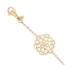 18ct Yellow and White Gold Fancy Bracelet 7"