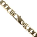 9ct Yellow Gold Curb Chain 28"
