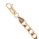 9ct Yellow Gold Curb Bracelet 8.5"