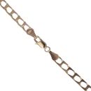 9ct Yellow Gold Square Curb Chain 20"