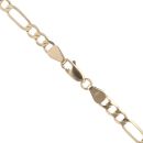 9ct Yellow Gold Figaro T-Bar Chain 24"