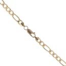 9ct Yellow Gold Figaro Chain 22"