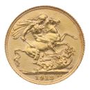 1913 George V Large Head UK Full Sovereign Coin