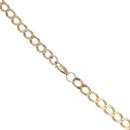 9ct Yellow Gold Curb Chain 22"