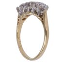 18ct Yellow Gold 0.75ct Round Brilliant Cut Diamond Five Stone Ring