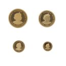 2022 Queen Elizabeth II Tribute Portrait Tristan Da Cunha Sovereign Coin Set Proof Boxed